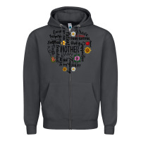 Smoke Mother Zipper Hoodie - CowhideDigitalArt