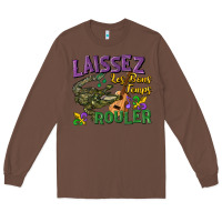 Chestnut laissez les bons temps rouler Long Sleeve Tee - CowGirlArtShop