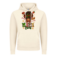 Vintage Artic mimi claus afro messy bun Vintage Hoodie - texasbilliewilder
