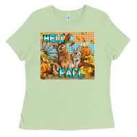 Matcha Hello Fall Ladies Tee - LillyAllenDesigns