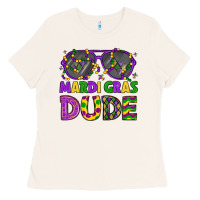 Bone mardi gras celebration design Ladies Tee - LillyAllenDesigns