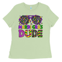 Matcha mardi gras celebration design Ladies Tee - LillyAllenDesigns