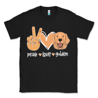 Black Peace Love Golden Classic Tee - Bettercallsaul