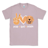Lilac Peace Love Golden Classic Tee - Bettercallsaul