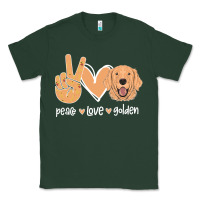 Peace Love Golden Classic Tee | Teevron