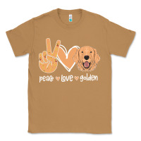 Toasted Coconut Peace Love Golden Classic Tee - Bettercallsaul