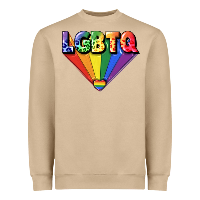 Lgbtq Pride Heavyweight Sweatshirt by FaDigitalArtStudio | Teevron