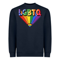 Navy lgbtq pride Heavyweight Sweatshirt - FaDigitalArtStudio