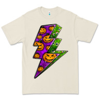 Bone halloween lightning bolt Premium Tee - BundleAndBundleShop