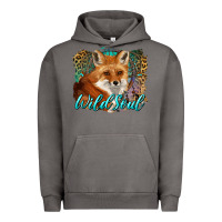 Pigment Tornado wild soul fox with dream catcher Urban Hoodie - BarkalooDesign