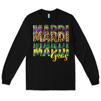 Black mardi gras Long Sleeve Tee - CowGirlArtShop
