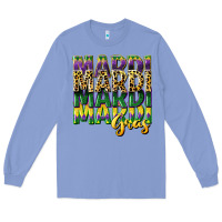 Colony Blue mardi gras Long Sleeve Tee - CowGirlArtShop