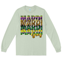 Matcha mardi gras Long Sleeve Tee - CowGirlArtShop