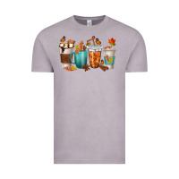Vintage Zinc Thankful Coffee Cups Vintage Tee - texasbilliewilder