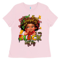 Bubblegum Pink empowering black heritage Ladies Tee - LillyAllenDesigns