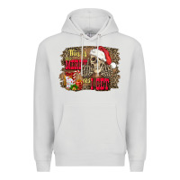 Dove Grey this is as merry as i get skull Premium Hoodie - FaDigitalArtStudio