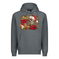 Rock this is as merry as i get skull Premium Hoodie - FaDigitalArtStudio