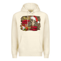 Sandshell this is as merry as i get skull Premium Hoodie - FaDigitalArtStudio