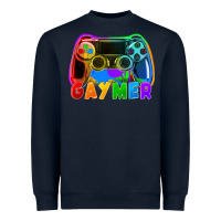 Navy Gaymer Heavyweight Sweatshirt - FaDigitalArtStudio