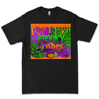 Black spooky vibes tumbler Premium Tee - BundleAndBundleShop