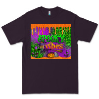 Plum spooky vibes tumbler Premium Tee - BundleAndBundleShop