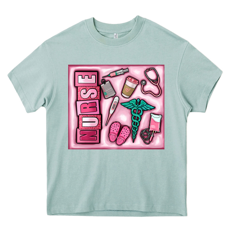 Nurse Heavy Core Tee by MaliasSmallBusiness | Teevron