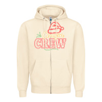 Sandshell cousin crew Zipper Hoodie - CowhideDigitalArt