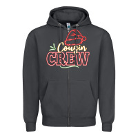 Smoke cousin crew Zipper Hoodie - CowhideDigitalArt