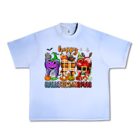 Grape Ice Happy Hallothanksmas teeth Urban Heavy Tee - texasbilliewilder