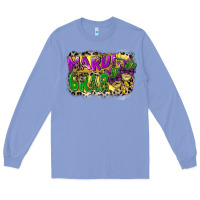 Colony Blue mardi gras Long Sleeve Tee - CowGirlArtShop