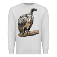 Dove Grey Vulture Bird Premium Sweatshirt - LillyAllenDesigns