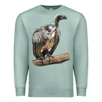 Seafoam Vulture Bird Premium Sweatshirt - LillyAllenDesigns
