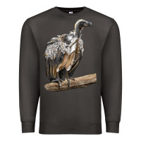 Smoke Vulture Bird Premium Sweatshirt - LillyAllenDesigns