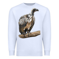 White Vulture Bird Premium Sweatshirt - LillyAllenDesigns