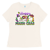 Bone mardi gras celebration with teeth Ladies Tee - LillyAllenDesigns