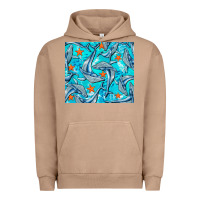 Pigment Burro humpback whale tumbler Urban Hoodie - BarkalooDesign