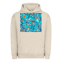 Humpback Whale Tumbler Urban Hoodie | Teevron