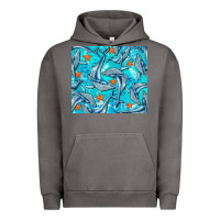 Pigment Tornado humpback whale tumbler Urban Hoodie - BarkalooDesign