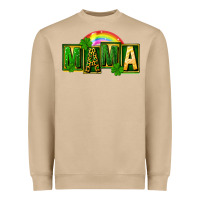 St. Patricks Day Mama Heavyweight Sweatshirt | Teevron