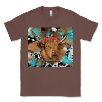 Chestnut western roses cow Classic Tee - RanaPortraitStore