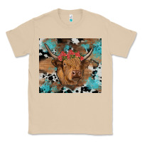 Mushroom western roses cow Classic Tee - RanaPortraitStore