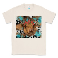 Natural western roses cow Classic Tee - RanaPortraitStore