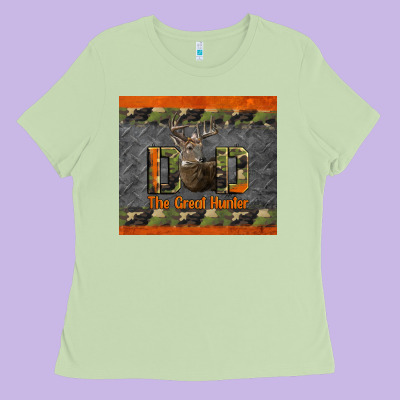 Western Dad The Great Hunter Ladies Tee Designed By Lillyallendesigns