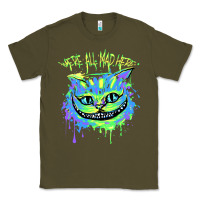 Army Green colorul chesire Classic Tee - tuanDangUi