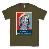 Army Green laura ingraham hope Classic Tee - tuanDangUi