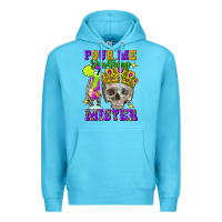 Ocean Blue skull pour me something mister Premium Hoodie - FaDigitalArtStudio