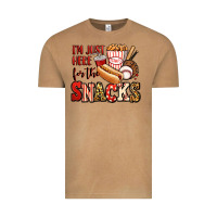 Vintage Camel i'm just here for the snacks baseball Vintage Tee - Jasminsmagicworld