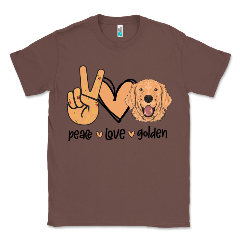 Peace Love Golden Classic Tee by Bettercallsaul | Teevron