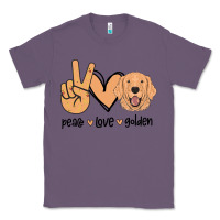 Lavender Peace Love Golden Classic Tee - Bettercallsaul