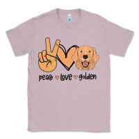 Lilac Peace Love Golden Classic Tee - Bettercallsaul